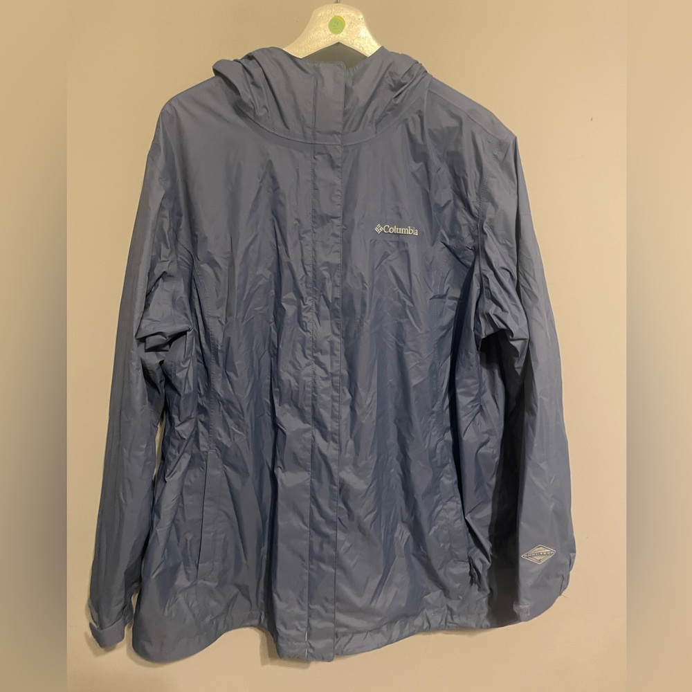 Columbia Blue Raincoat